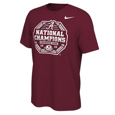 Alabama 2020 National Championship Logo Tee Shirt