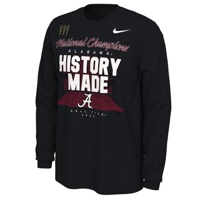Alabama 2020 National Champions Locker Room Long Sleeve Tee