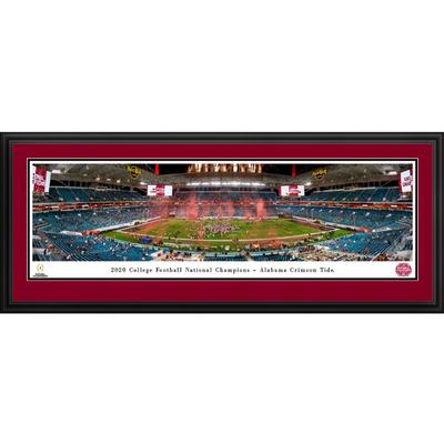 Alabama 2020 National Champions Panoramic 18