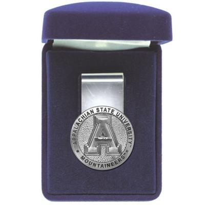 Appalachian State Heritage Pewter Money Clip