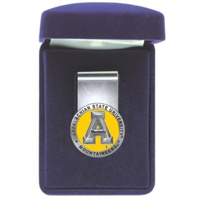 Appalachian State Heritage Pewter Money Clip