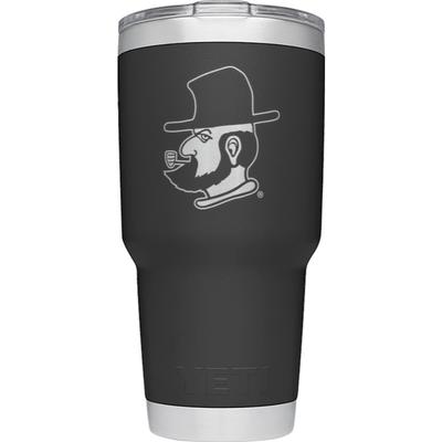 Appalachian State Yeti 30 oz Black Yosef Rambler