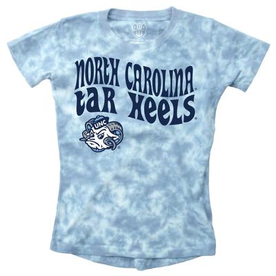 UNC Wes and Willy YOUTH Tie Dye Retro Tee