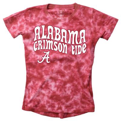 Alabama Wes and Willy YOUTH Tie Dye Retro Tee