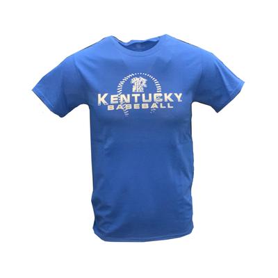 Kentucky Baseball Stitch Fade Short Sleeve Tee