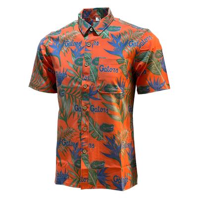 Florida Tellum and Chop Floral Hawaiian Shirt