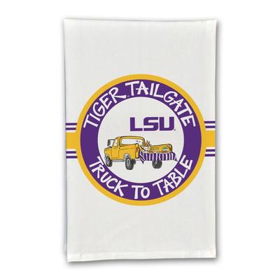 LSU Truck Hand Towel