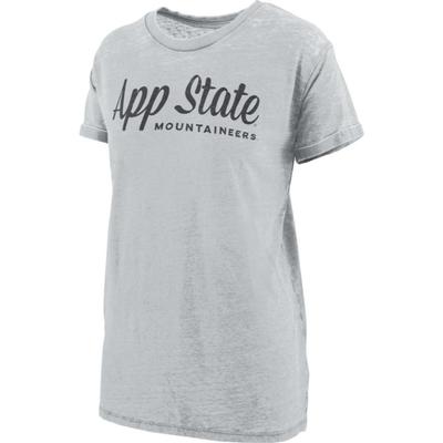 Appalachian State Pressbox Vintage Wash Aleena Tee