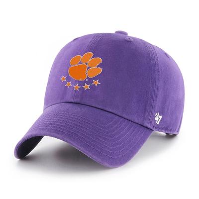 Clemson 47' Brand Military Clean Up Hat