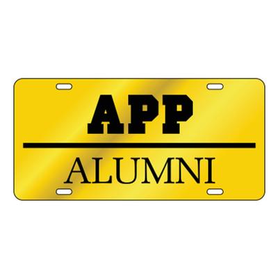 App State Alumni License Plate
