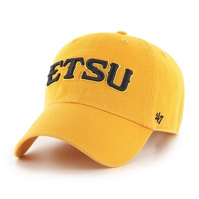 ETSU 47' Brand Gold Clean Up Adjustable Hat
