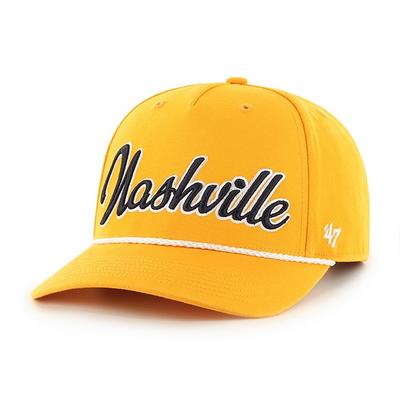 Nashville 47' Brand Rope Trim Adjustable Hat