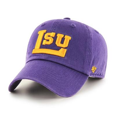 LSU 47' Brand Block L Adjustable Clean Up Hat