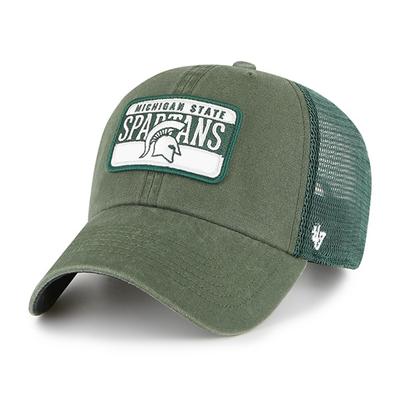 Michigan State 47' Brand Adjustable Mesh Patch Hat