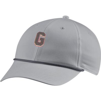 Georgia Nike Golf L91 Vintage Rope Block G Logo Adjustable Hat