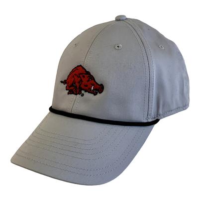 Arkansas Nike Golf L91 Vault Rope Hog Logo Adjustable Hat
