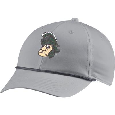 Michigan State Nike Golf Men's L91 Vault Rope Gruff Sparty Logo Adjustable Hat