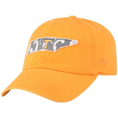 Tennessee Top of the World Women's State Patch Adjustable Hat