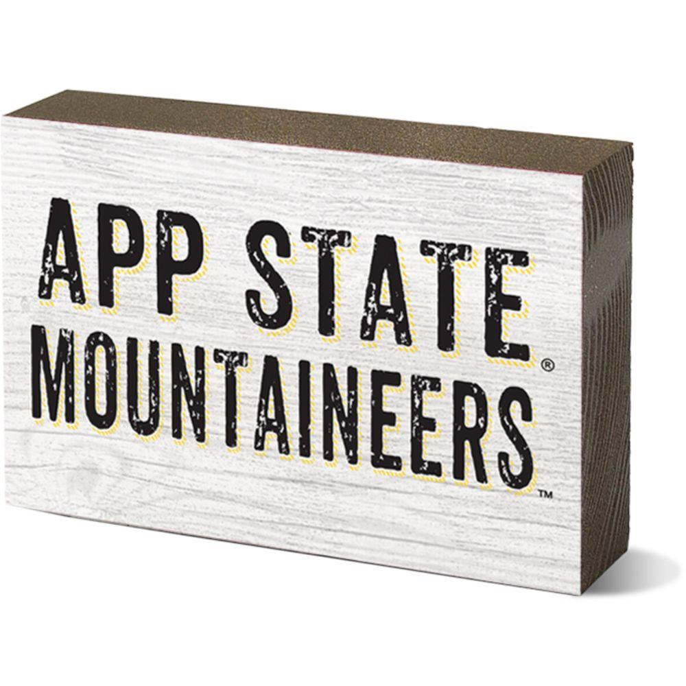 Appalachian State Legacy Vineyard Rectangle Block