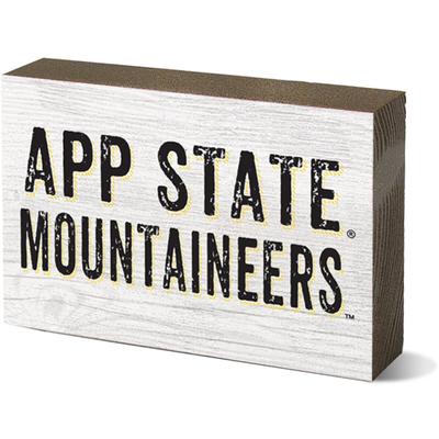 Appalachian State Legacy Vineyard Rectangle Block