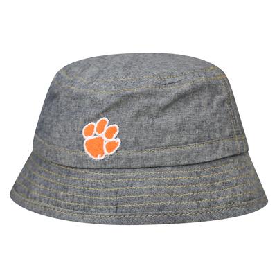 Clemson Top of the World Infant Bucket Cham Twill Hat