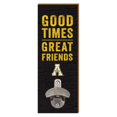 Appalachian State Legacy Wall Mount Bottle Opener