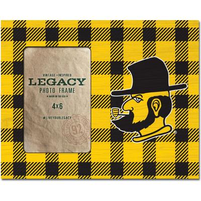Appalachian State Legacy Buffalo Plaid Side Picture Frame