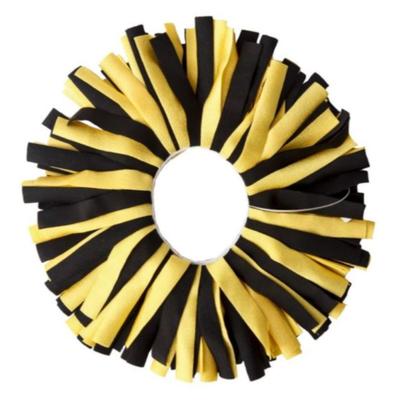 Pomchies Black and Yellow Pomchie Classic Scrunchie