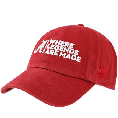 Alabama Top of the World Legends Adjustable Hat