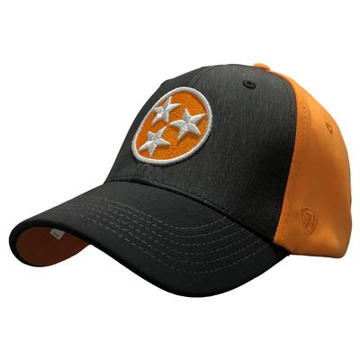 Tennessee Top of the World Tri Star Adjustable Hat