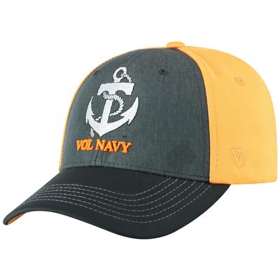 Tennessee Top of the World Vols Navy Adjustable Hat