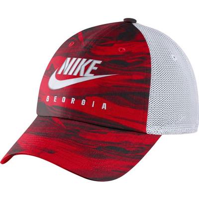 Georgia Nike H86 Spring Break Tie Dye Trucker Hat