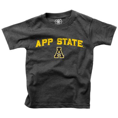 Appalachian State Youth Bold Arched Short Sleeve Tee