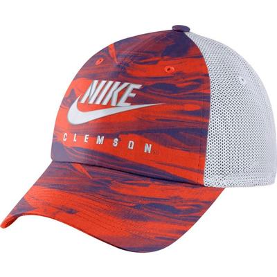 Clemson Nike H86 Spring Break Tie Dye Trucker Hat