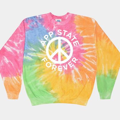 Appalachian State Summit Sophie Boyfriend Tie Dye App State Forever Crew