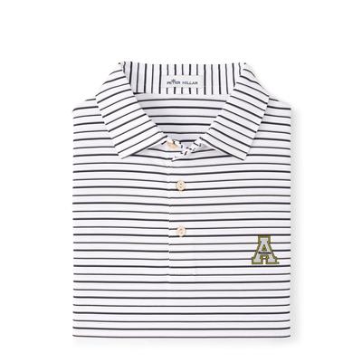 Appalachian State Peter Millar Wiggs Stretch Jersey Polo