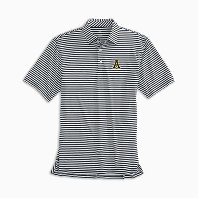 Appalachian State Southern Tide Men's Driver Stripe Polo