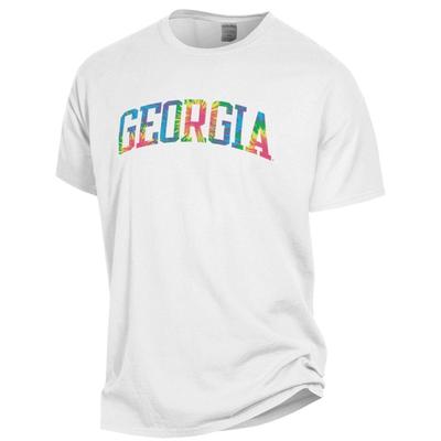 Georgia Tie Dye Arch Short Sleeve Tee