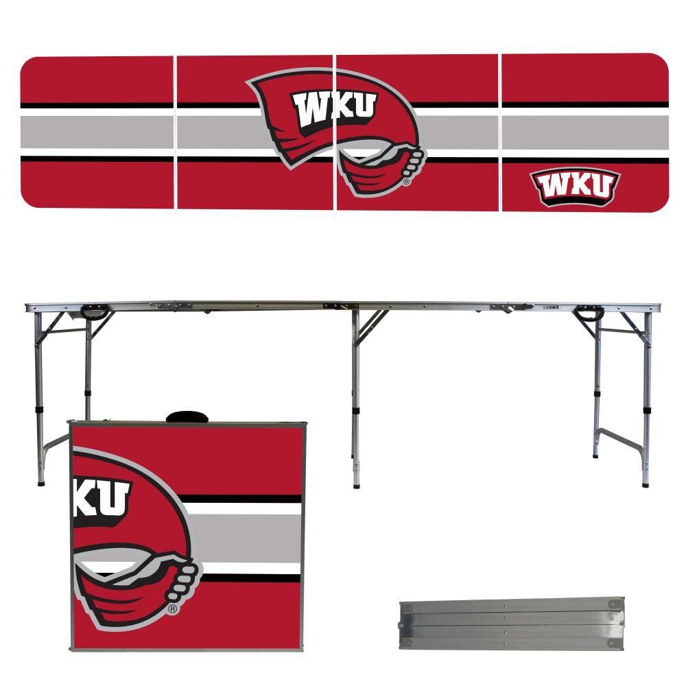  Western Kentucky Striped Tailgate Table
