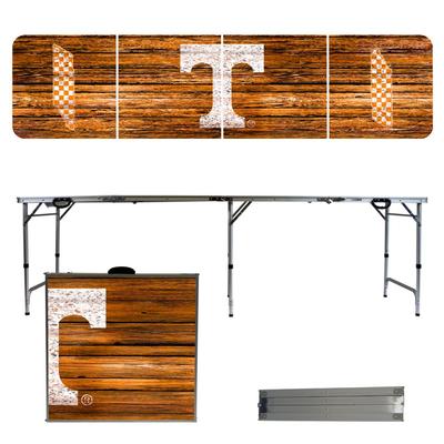 Tennessee Weathered Faux Wood Tailgate Table