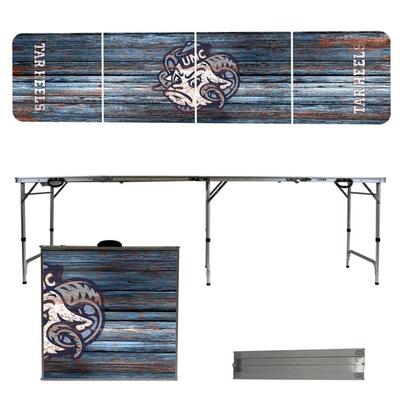 UNC Weathered Faux Wood Tailgate Table