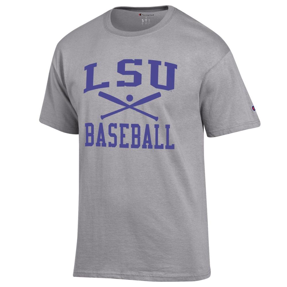 Lsu Champion Men's Basic Baseball Tee
