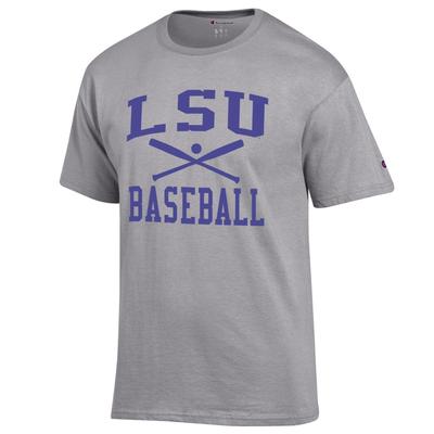 LSU Champion Men's Basic Baseball Tee