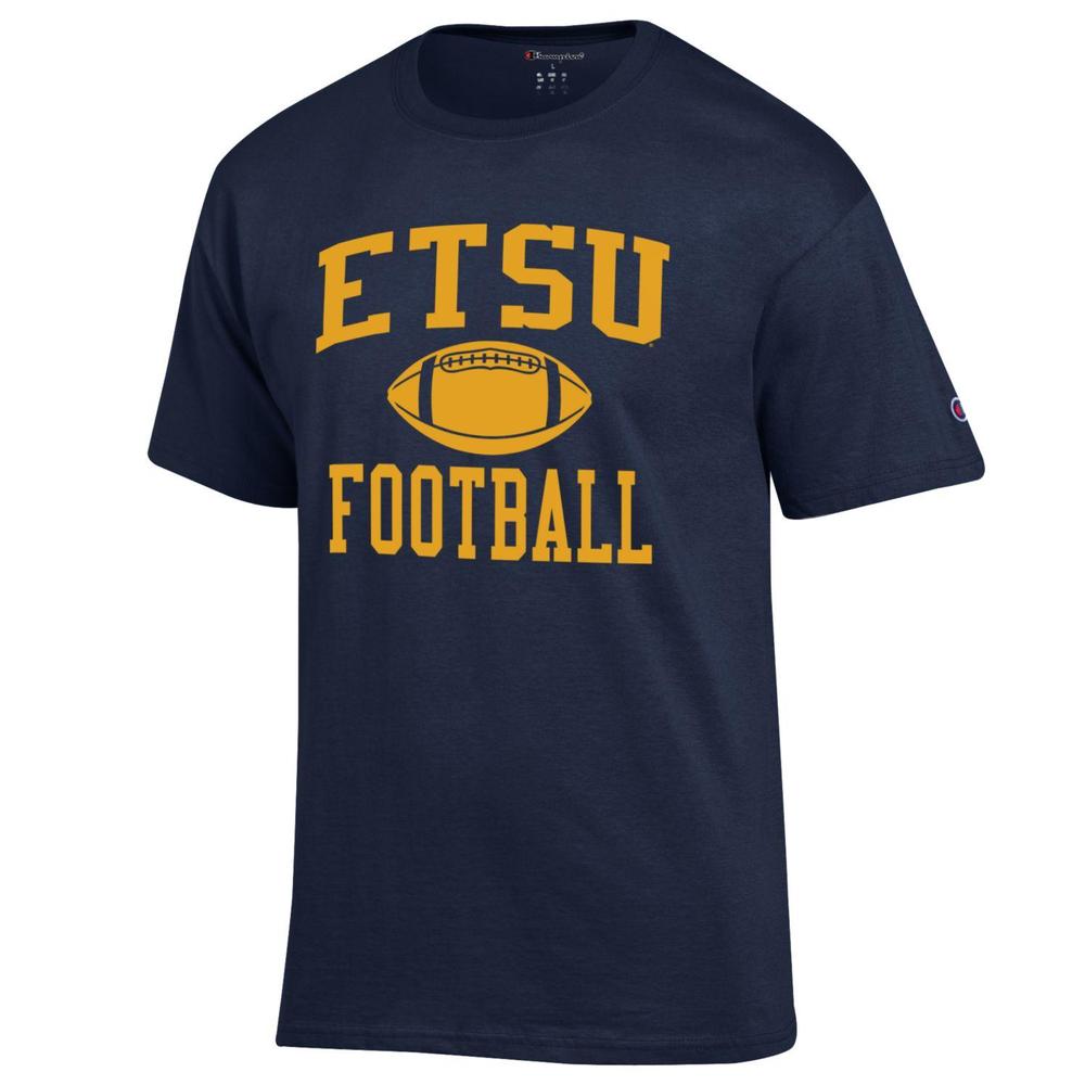 Bucs ETSU Champion Men's Basic Football Tee Alumni Hall
