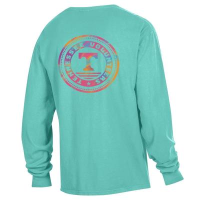 Tennessee Colorful Circle Long Sleeve Comfort Colors Tee