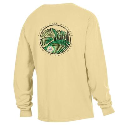 Comfort Adjust Your Altitude Long Sleeve Comfort Colors Tee