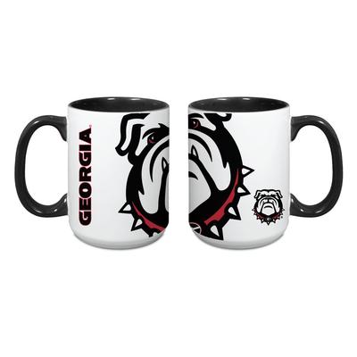 Georgia 15 oz Georgia Dawg Logo Mug