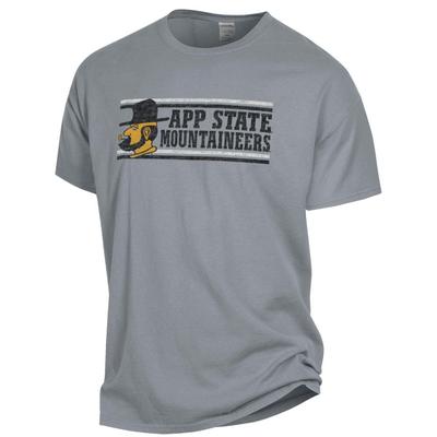 Appalachian State Distressed Short Sleeve Comfort Colors Tee