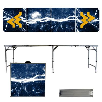West Virginia Mountaineers Lightning Tailgate Table
