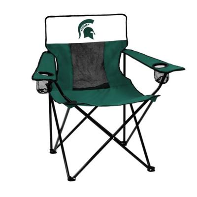 Michigan State Spartans Logo Brands Elite Chair